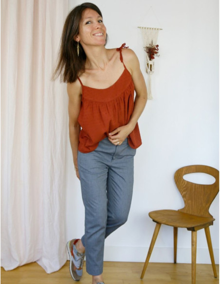 Padrão de regata ou vestido Crépuscule - Atelier Scämmit