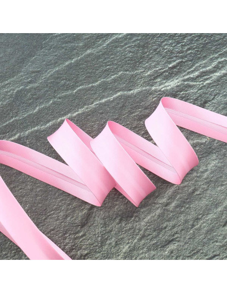 Viés de viscose - Rosa chiclete