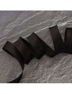 Viés de viscose - Preto