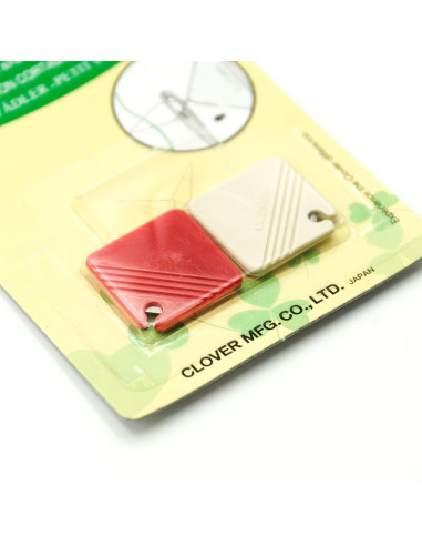 Conjunto de 2 passadores de linha com cortadores de linha integrados Clover