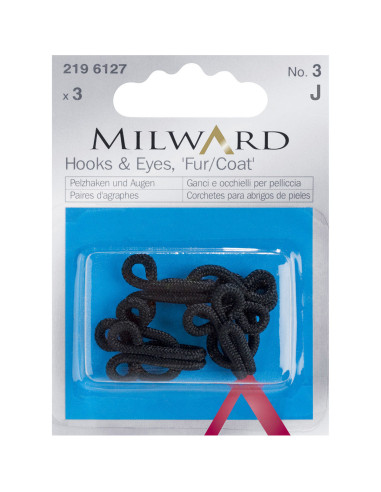 Grampos para costurar pele - Preto