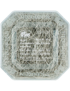 Caixa de 50 g de alfinetes superfinos Prym