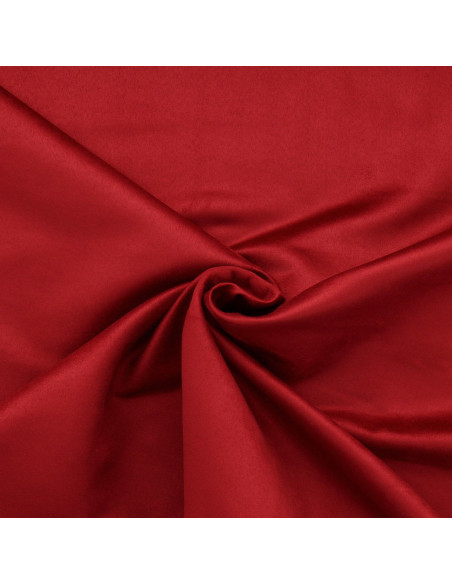 Tecido camurça - Vermelho escuro