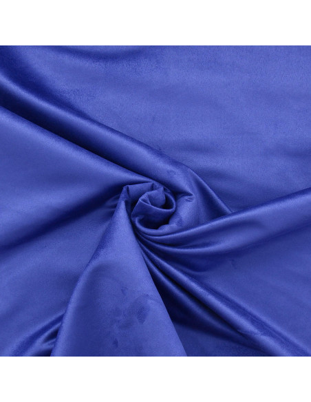 Tecido camurça - Azul cobalto