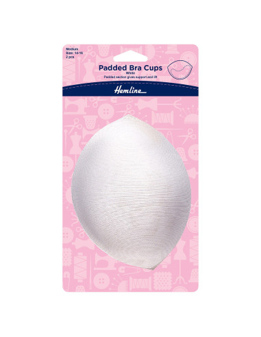 Almofada acolchoada para sutiã - Branco