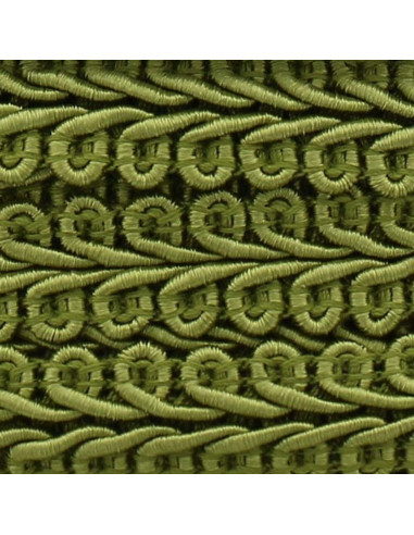Galão com estilo Chanel - Verde oliva