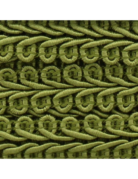Galão com estilo Chanel - Verde oliva