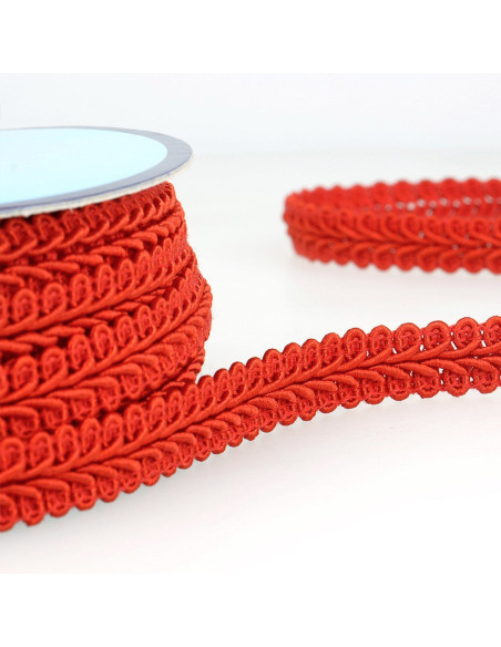 Galão com estilo Chanel - Vermelho