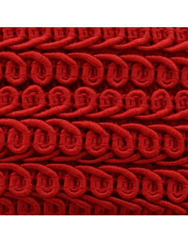 Galão com estilo Chanel - Vermelho