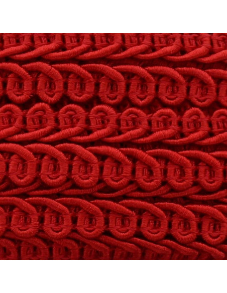 Galão com estilo Chanel - Vermelho