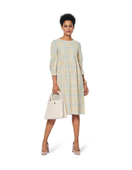 Molde de vestido - Burda 5948