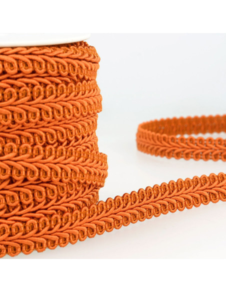 Galão com estilo Chanel - Laranja acobreado