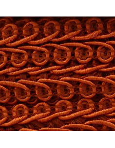 Galão com estilo Chanel - Laranja acobreado 2