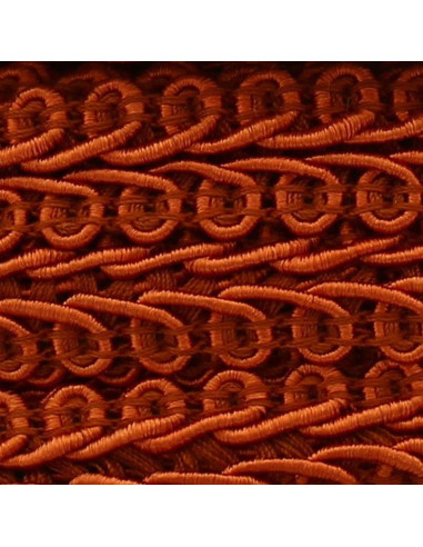 Galão com estilo Chanel - Laranja acobreado
