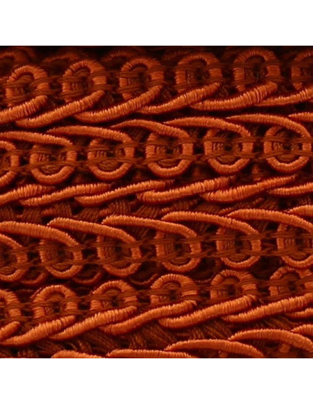 Galão com estilo Chanel - Laranja acobreado