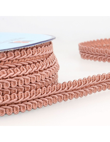 Galão com estilo Chanel - Rosa antigo