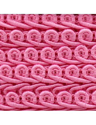 Galão com estilo Chanel - Rosa vivo