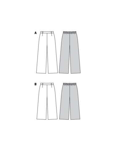 Molde de calça - Burda 5969