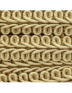 Galão em estilo Chanel - Bege dourado 2