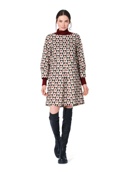 Molde de vestido - Burda 5975