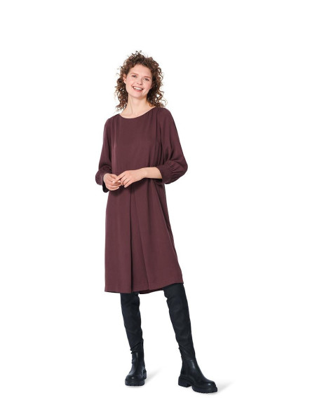 Molde de vestido - Burda 5975