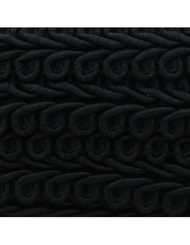 Galão com estilo Chanel - Preto