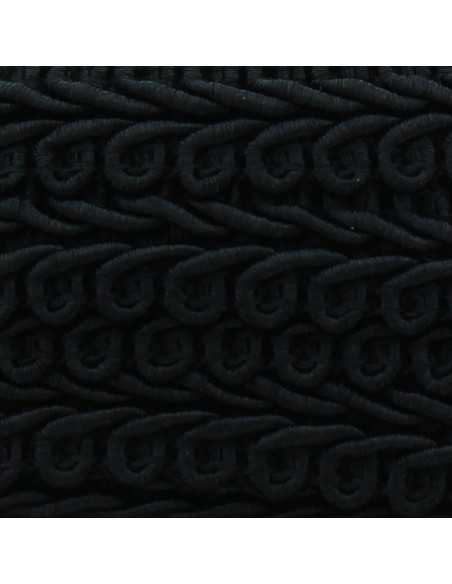 Galão com estilo Chanel - Preto