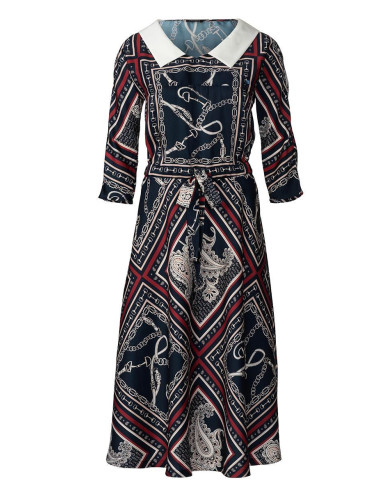 Molde de vestido e blusa - Burda 5980