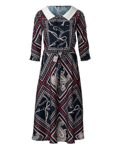 Molde de vestido e blusa - Burda 5980