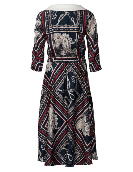 Molde de vestido e blusa - Burda 5980