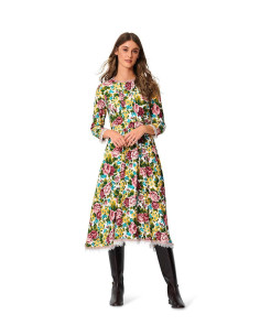 Molde de vestido - Burda 5983 2