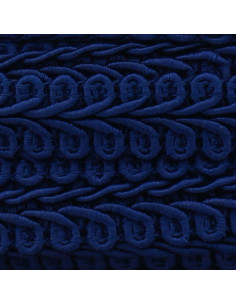 Galão em estilo Chanel - Azul marinho 2
