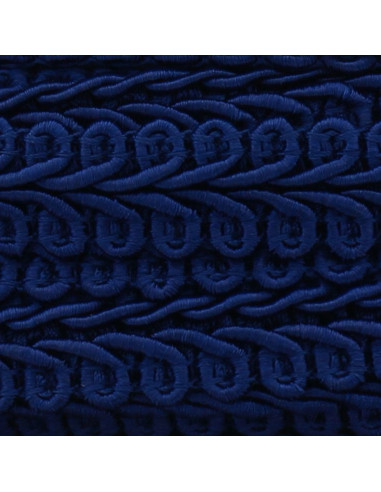 Galão em estilo Chanel - Azul marinho