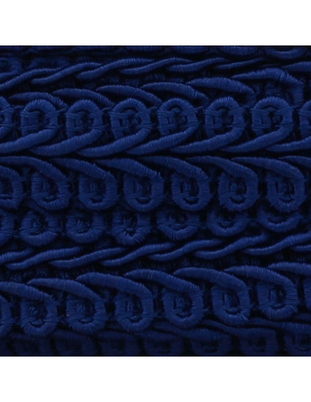 Galão em estilo Chanel - Azul marinho