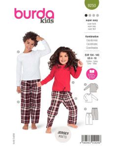 Molde de conjunto - Burda 9250