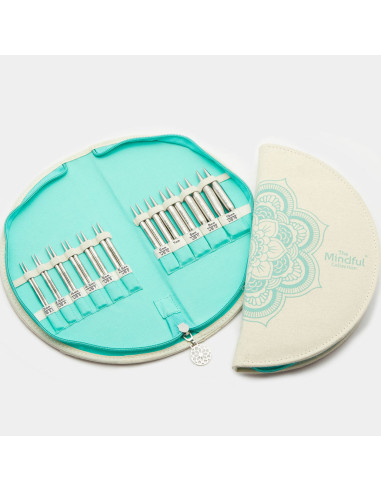 Estojo de agulhas de tricô circulares The Warmth Mindful KnitPro
