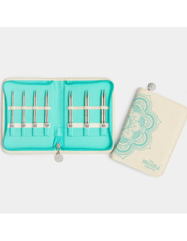 Estojo de agulhas de tricô circulares The Kindness Mindful KnitPro