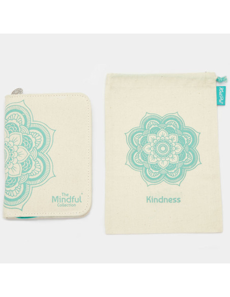 Estojo de agulhas de tricô circulares The Kindness Mindful KnitPro