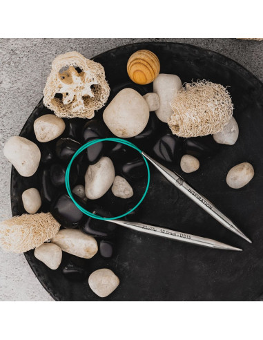 Agulhas circulares KnitPro Mindful com cabo