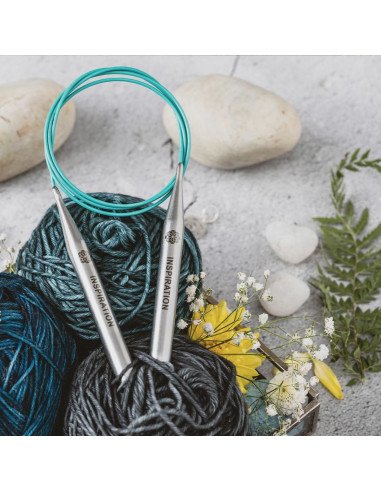 Agulhas circulares KnitPro Mindful com cabo