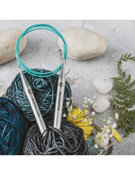 Agulhas circulares KnitPro Mindful com cabo