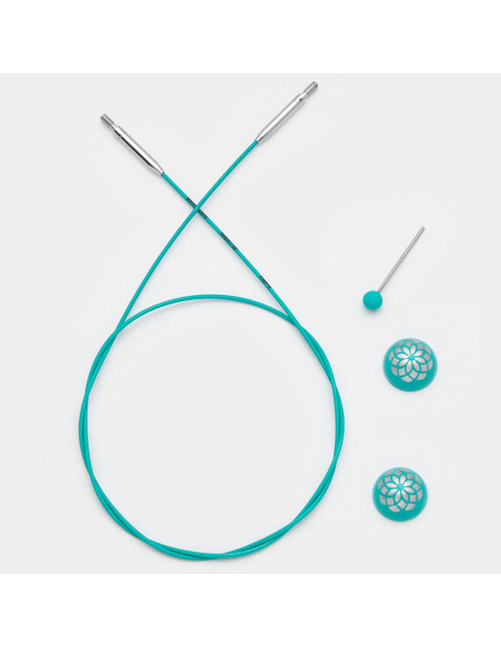 Cabo giratório Swivel para agulhas KnitPro