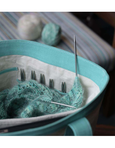 Saco tote para tricô Mindful KnitPro