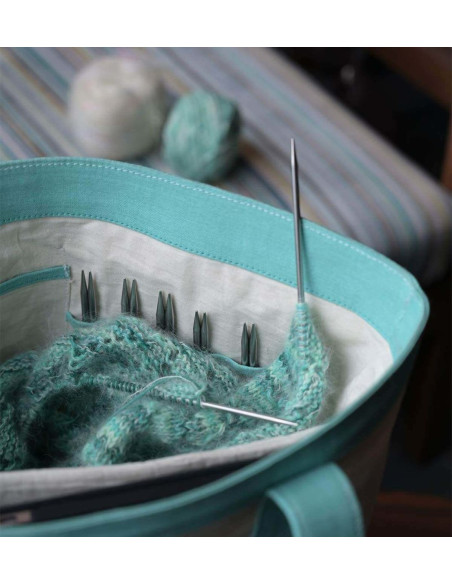 Saco tote para tricô Mindful KnitPro