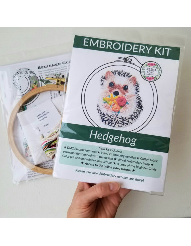 Kit de bordado - Ouriço
