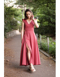 Molde de vestido Alix - Cha´ Coud