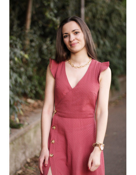Molde de vestido Alix - Cha´ Coud