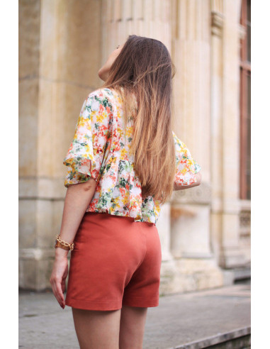Padrão de short Iris - Cha´ Coud
