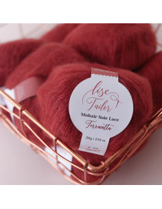 Lã Mohair Seda Lace Lise Tailor