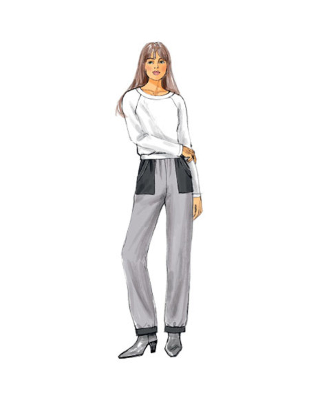 Molde de calça - Butterick 6137